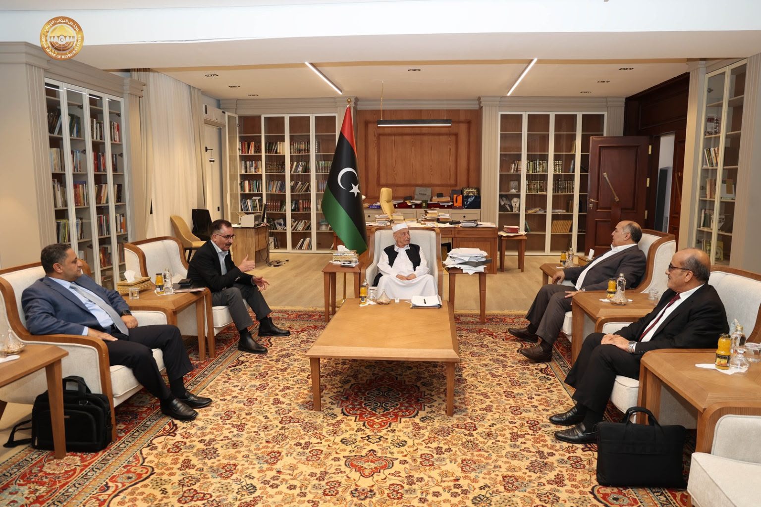 President of the Asian-African Parliamentary Council Holds Meeting with the Secretariat-General of the Asian-African Parliamentary Council